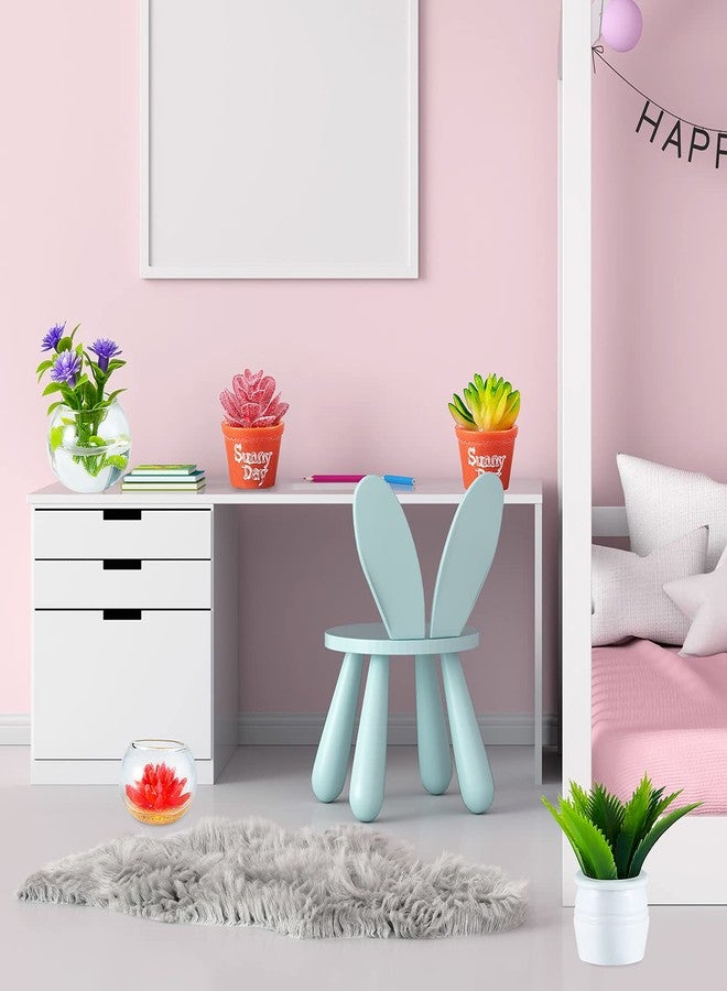 سكايليتي مجموعة سكايليتي المكونة من 14 قطعة من النباتات الاصطناعية المصغرة، أزهار مصغرة لبيوت الدمى، مناسبة للأعمال اليدوية، نباتات وأزهار اصطناعية صغيرة بالجملة لتنسيق الحدائق في بيوت الدمى، زينة بونساي (نمط لطيف). - Image 3